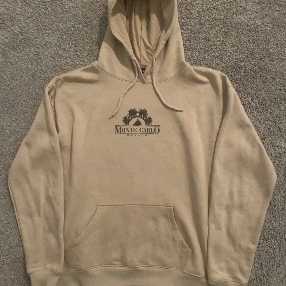 Oversized Monte Carlo Graphic Hoodie